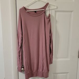 Express One Shoulder Cut-Out Dress Size Small
